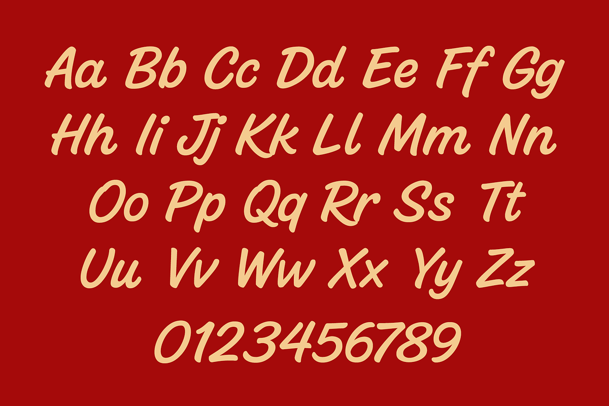 Over Wells - Casual Script Fonts, a Script Font by Konstantine Studio (Photo 5 of 7)