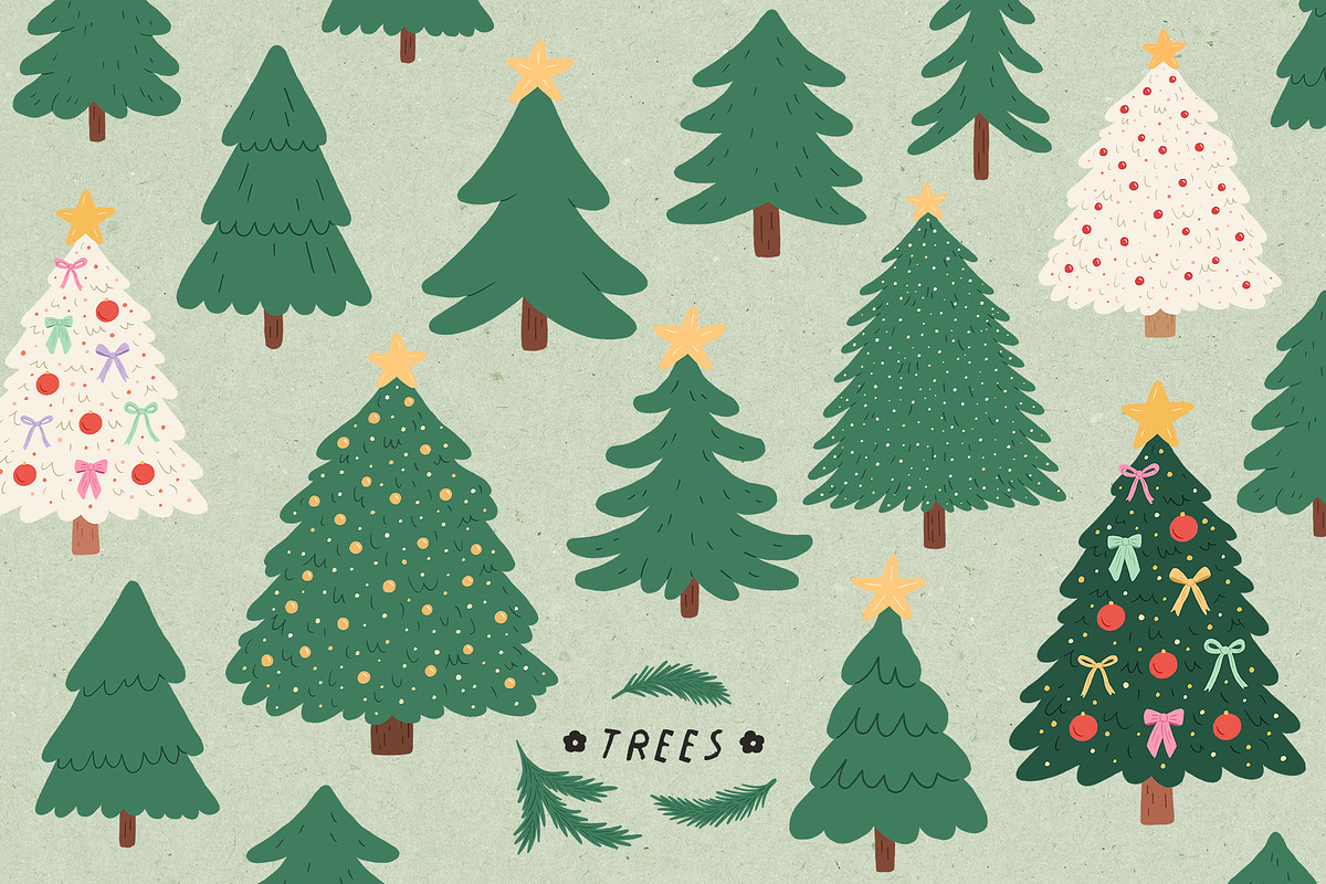 Yuletide Whimsy - PNG Illustrations, an Object Graphic by Dina Mae (Photo 8 of 17)