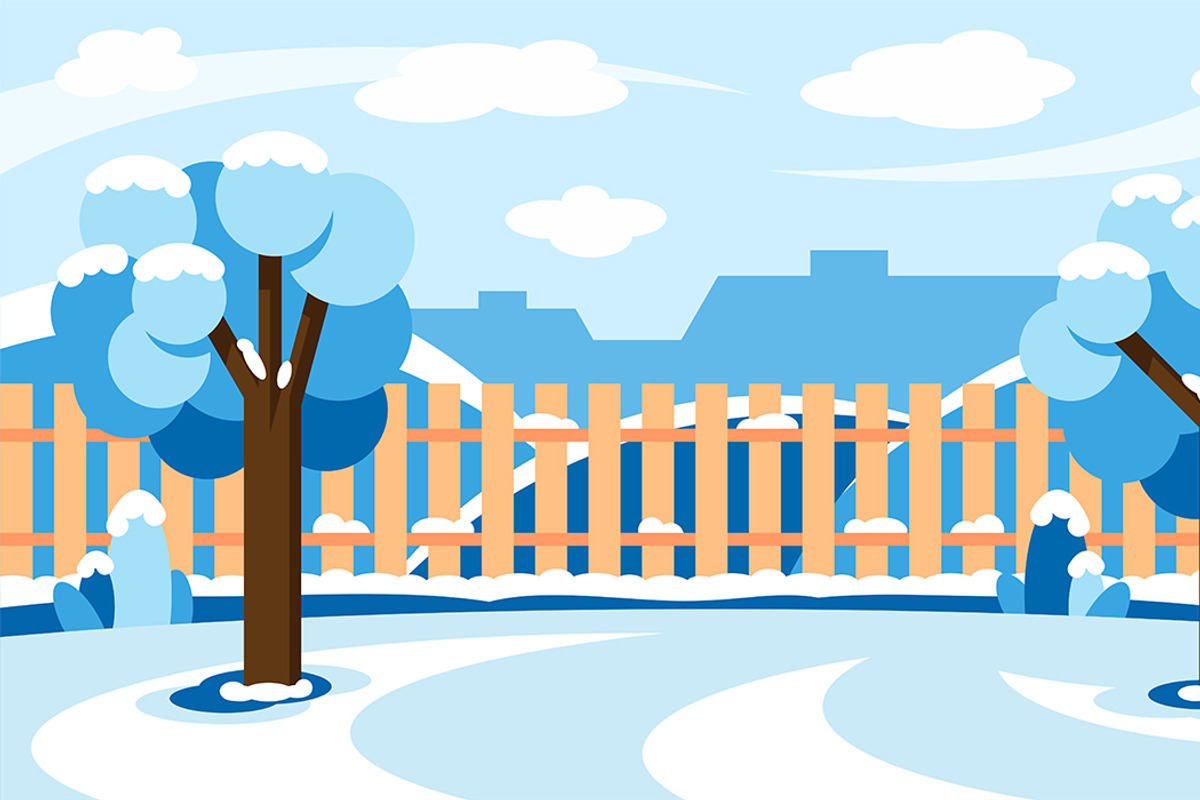 Four seasons landscape, a Seasonal Illustration by Volyk (Photo 5 of 6)