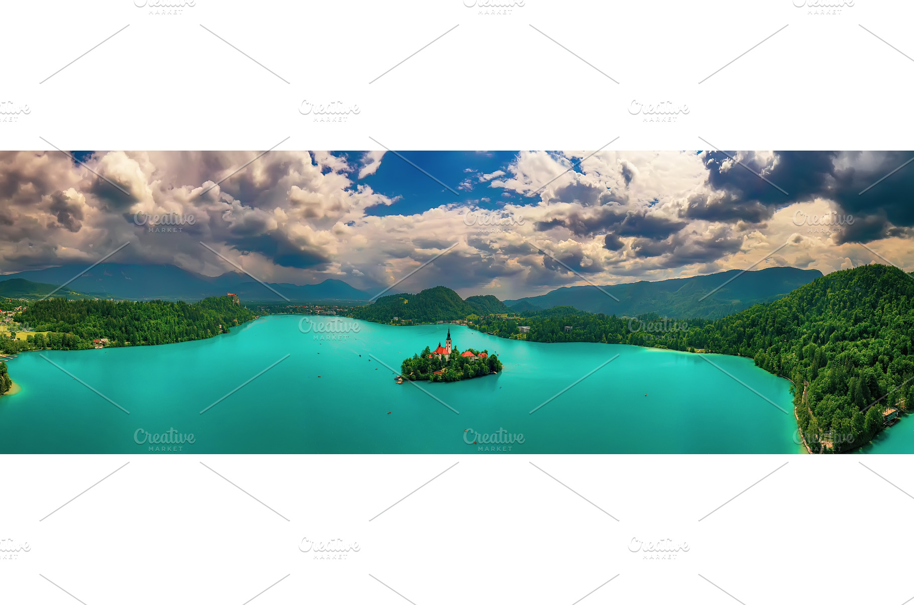 Lake Bled, Slovenia, seasonal spring, a Nature Photo by Nature and travel