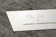 Reindeer Christmas Card + 7 Bonus, a Card Template by xxDeadPixels (Thumbnail 3 of 5)