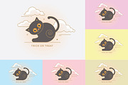 Adorable Halloween characters, an Outline Icon by Polar Vectors (Thumbnail 3 of 11)