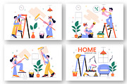 10 Home Renovation or Repair Service, a Work Illustration by denayunebgt (Thumbnail 3 of 4)