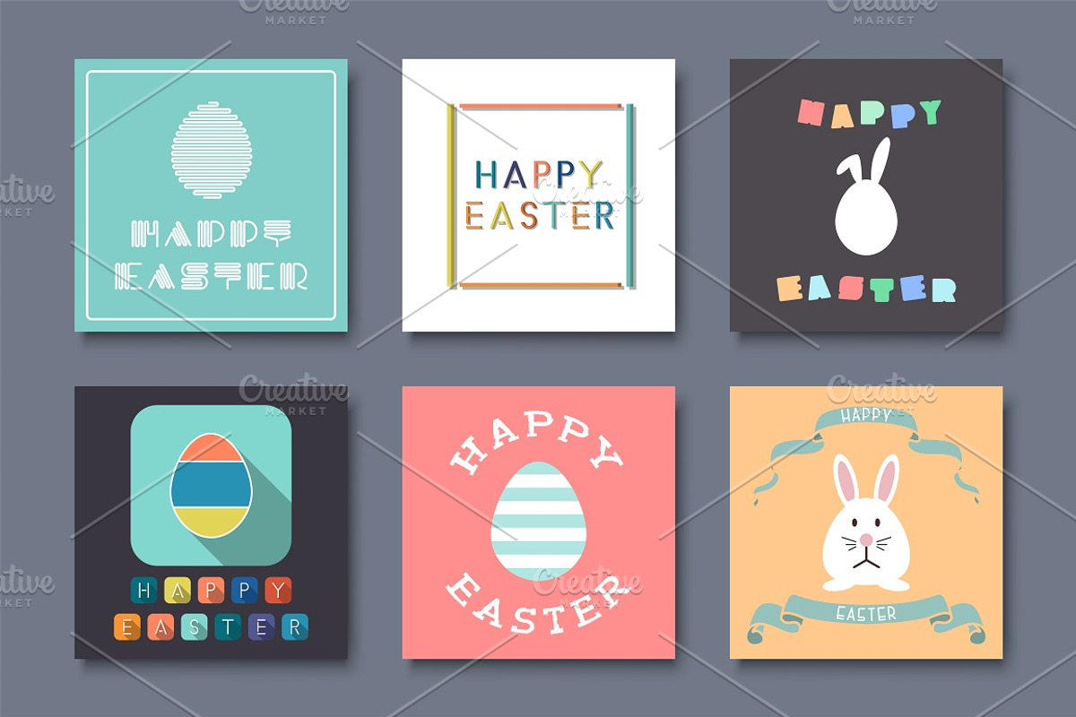Creative Easter cards banners cover, a Background Graphic by ExpressShop (Photo 1 of 5)