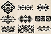 256 Ornamental Tile Border Divider, an Object Graphic by Pattern Whimsy (Thumbnail 5 of 5)