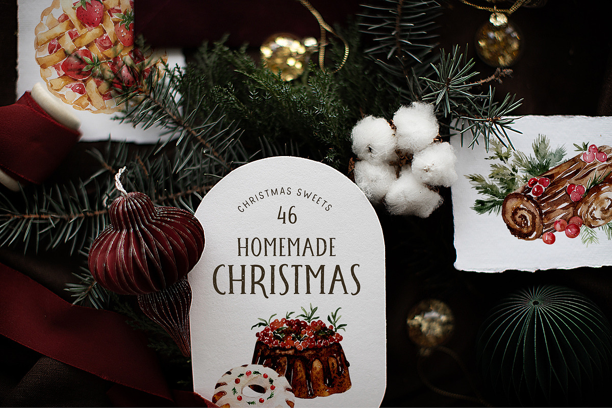 HOMEMADE CHRISTMAS Aesthetics, a Decorative Illustration by Muse Artist (Photo 7 of 23)
