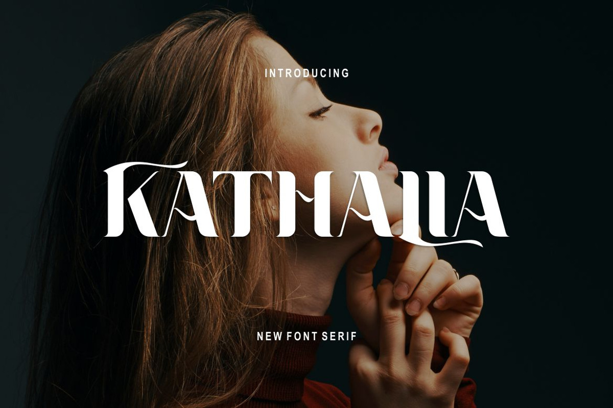 Kathalia, a Serif Font by Kenrichi (Photo 1 of 10)