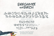 Bergamot & Birch Font Duo, a Script Font by Callie Rian & Co. (Thumbnail 13 of 14)