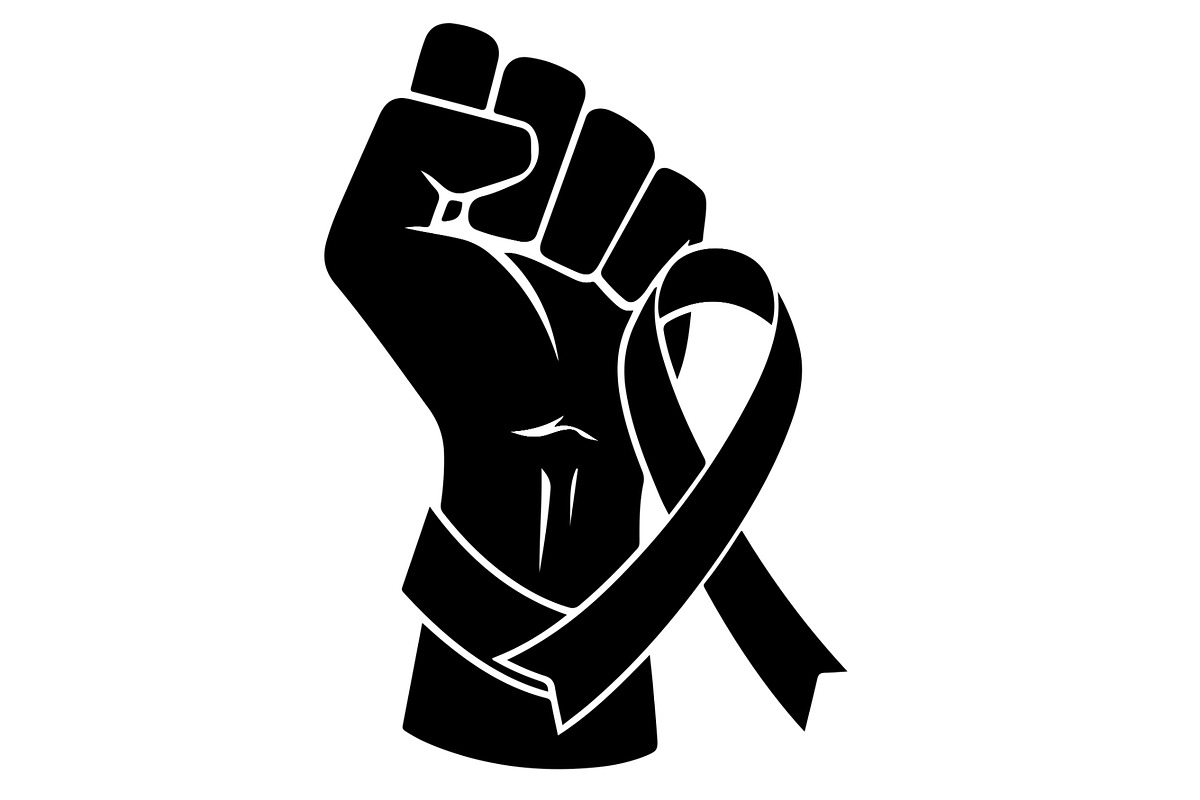 Cancer Awareness Silhouette Set, a Healthcare Illustration by Designer_Momina (Photo 17 of 24)