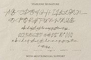 Starlene Signature Font, a Script Font by Rillatype (Thumbnail 10 of 10)