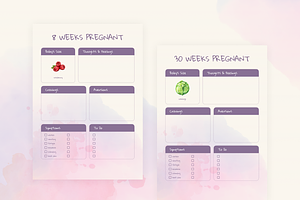 Pregnancy Planner Printable