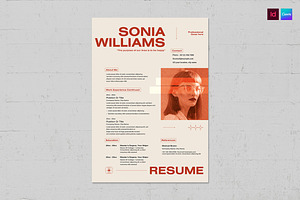 Resume Template, a Resume Template by BrandPacks