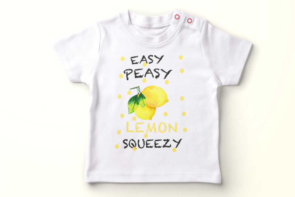 Lemon decor Clipart Lemon tree, a Decorative Illustration by vivastarkids (Photo 4 of 7)
