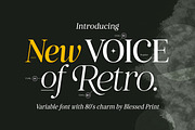 Retro Voice – Variable Serif Font, a Serif Font by Blessed Print (Thumbnail 3 of 29)