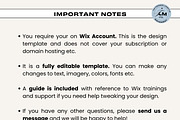 Wix Website - White Luxe, a Websites & App Template by Freedom Business Shop (Thumbnail 10 of 11)