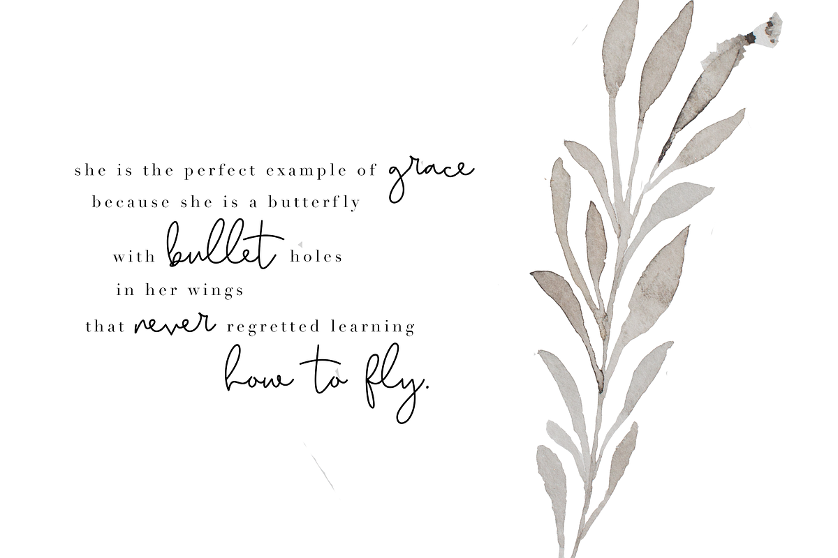 Earthy - A Handwritten Script Font preview 4