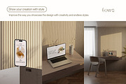 Lowe - Minimal Mockup Bundle, a Device Mockup by Creavora (Thumbnail 5 of 9)