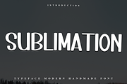 Sublimation, a Serif Font by InermediaSTUDIO (Thumbnail 1 of 7)