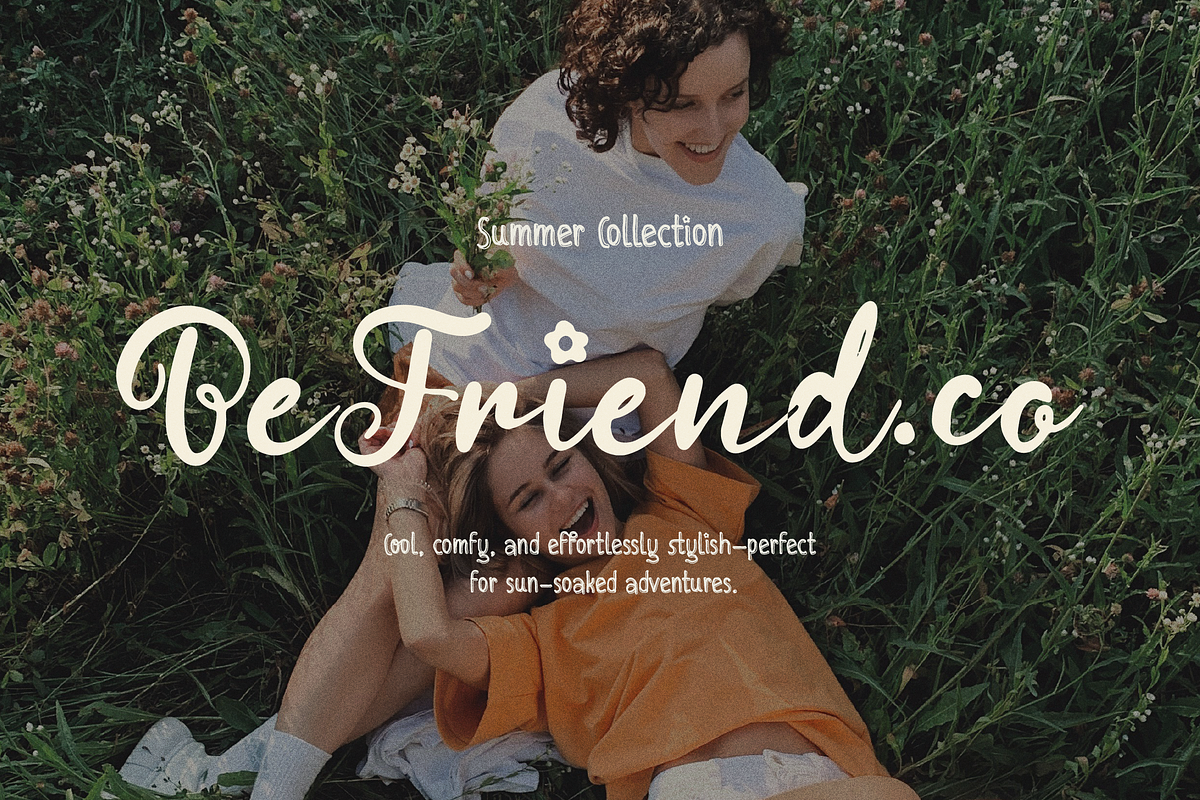 Filoria Amelia | Cute Hand Drawn Duo, a Font by Denustudios (Photo 3 of 14)