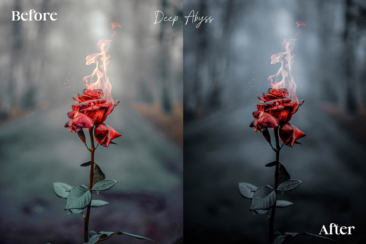 14 Dark and Moody Lightroom Presets, a Preset Add-On by ThemeTango (Photo 3 of 10)