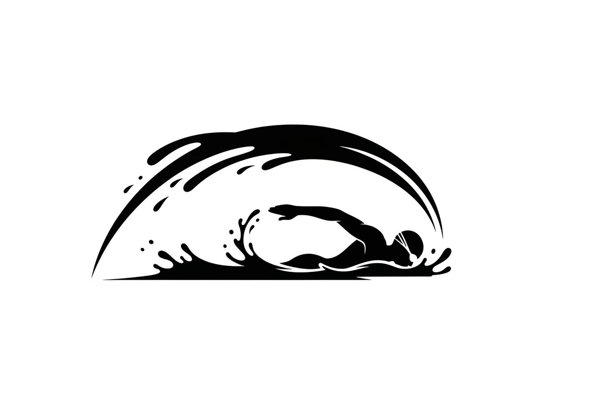 Swimming Sport Silhouette Vector Bun, an Illustration by jahid234 (Photo 48 of 51)