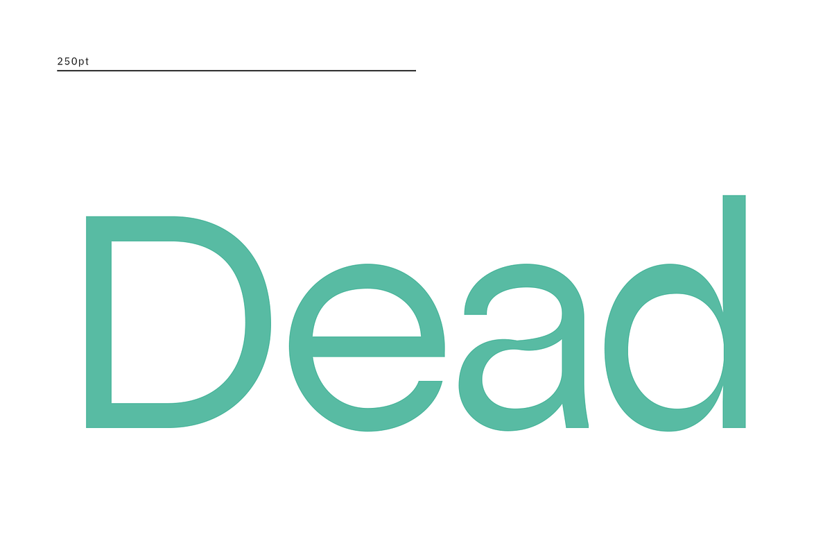Aspirat Typeface preview 8