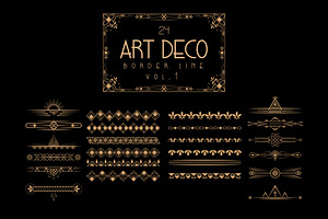 Art Deco Line Vol.1