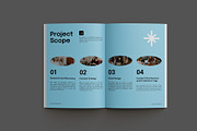 Blue Project Proposal, a Stationery Template by Neermana (Thumbnail 6 of 10)