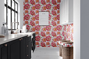 Peony watercolor clipart & patterns, a Decorative Illustration by Diana Askarova Art (Thumbnail 10 of 11)