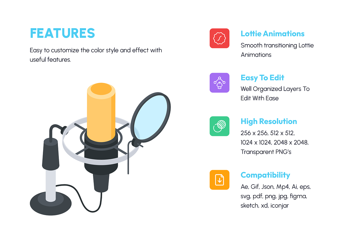 Isomeric Webinar and Podcast, a Duotone Icon by Vectors Market (Photo 2 of 8)