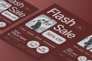 Utilitarian Discount Campaign Flyer, a Flyer Template by Annora Studio (Thumbnail 5 of 6)