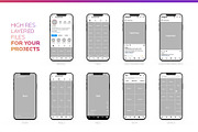 Instagram Mockup Smartphone, an iPhone Mockup by MDG (Thumbnail 2 of 5)