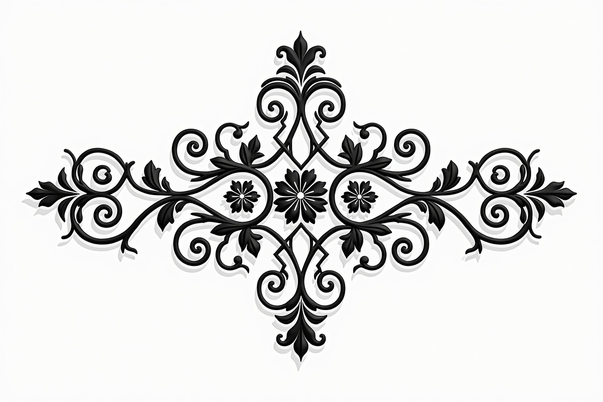 Elegant Laser Cut Ornament Bundle, an Illustration by Designs_River (Photo 9 of 9)