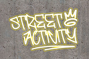 ERKOMA Graffiti Font, a Handwritten Font by NTC Graphic (Thumbnail 7 of 9)