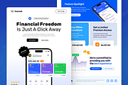 Digital Banking Email Newsletter, an UI Kit Template by SquidPixey (Thumbnail 6 of 6)