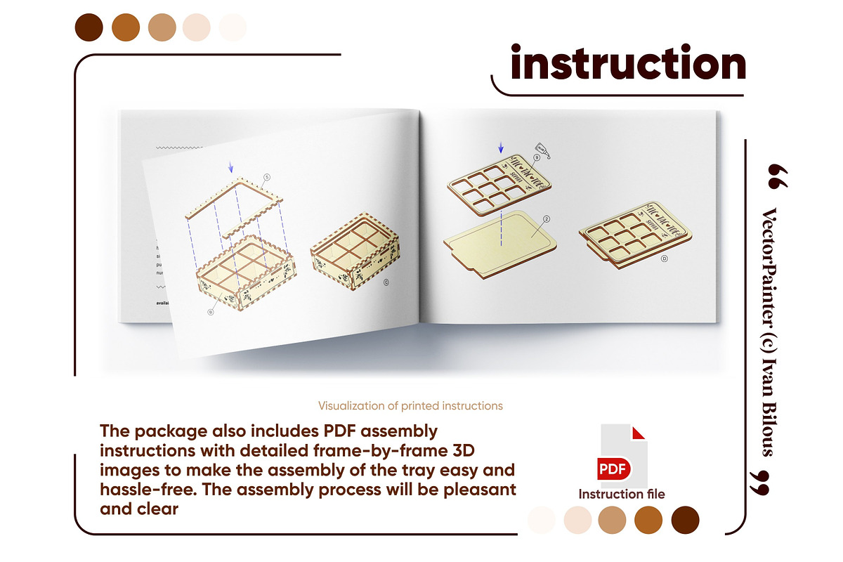 Tic Tac Toe - Laser Cut File, an Object Graphic by VectorPainter (Photo 17 of 18)
