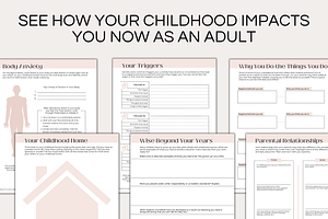 Inner Child Workbook Printable PDF