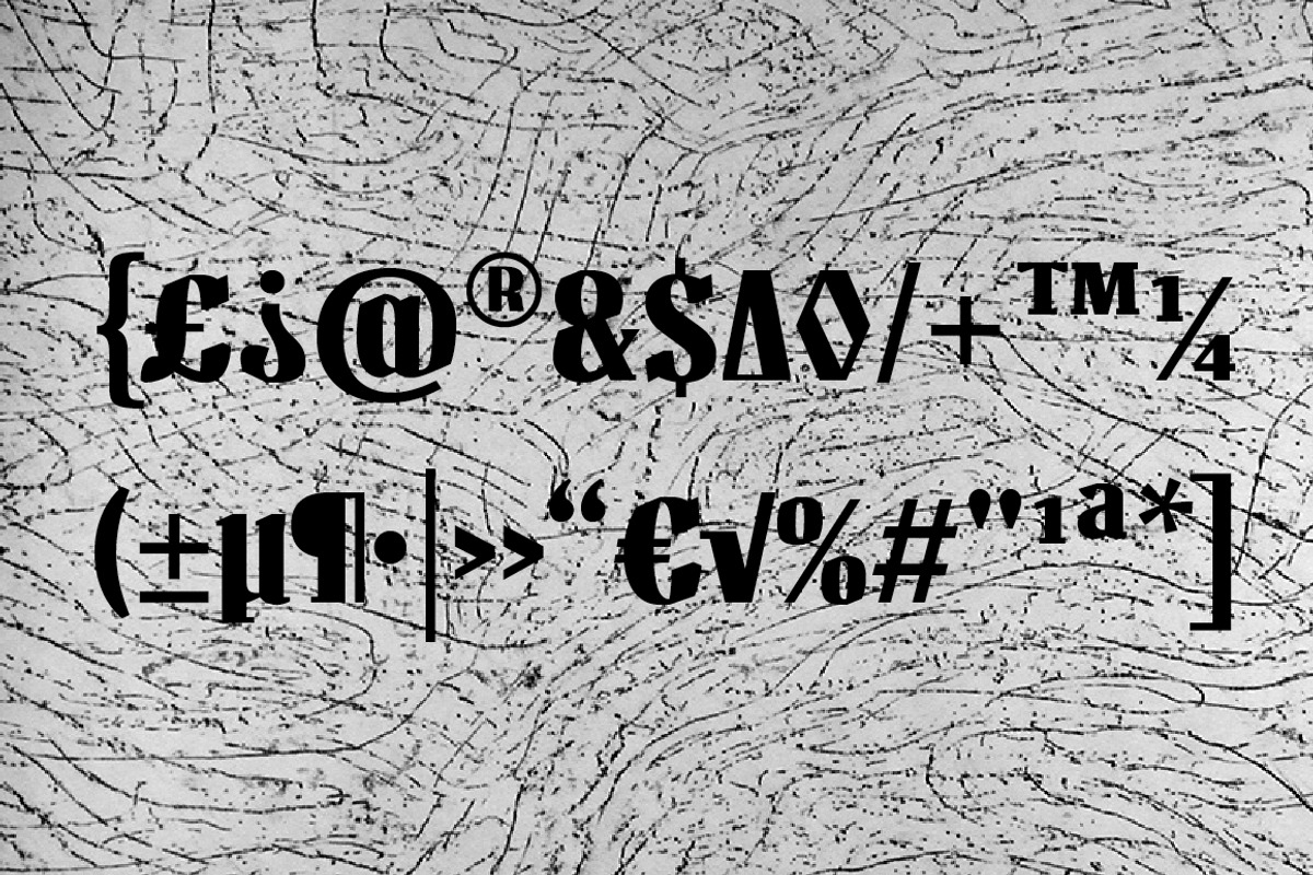 Headline Font preview 7