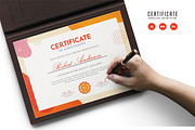577. Modern Certificate Template, a Stationery Template by CreativeRezwan (Thumbnail 1 of 3)