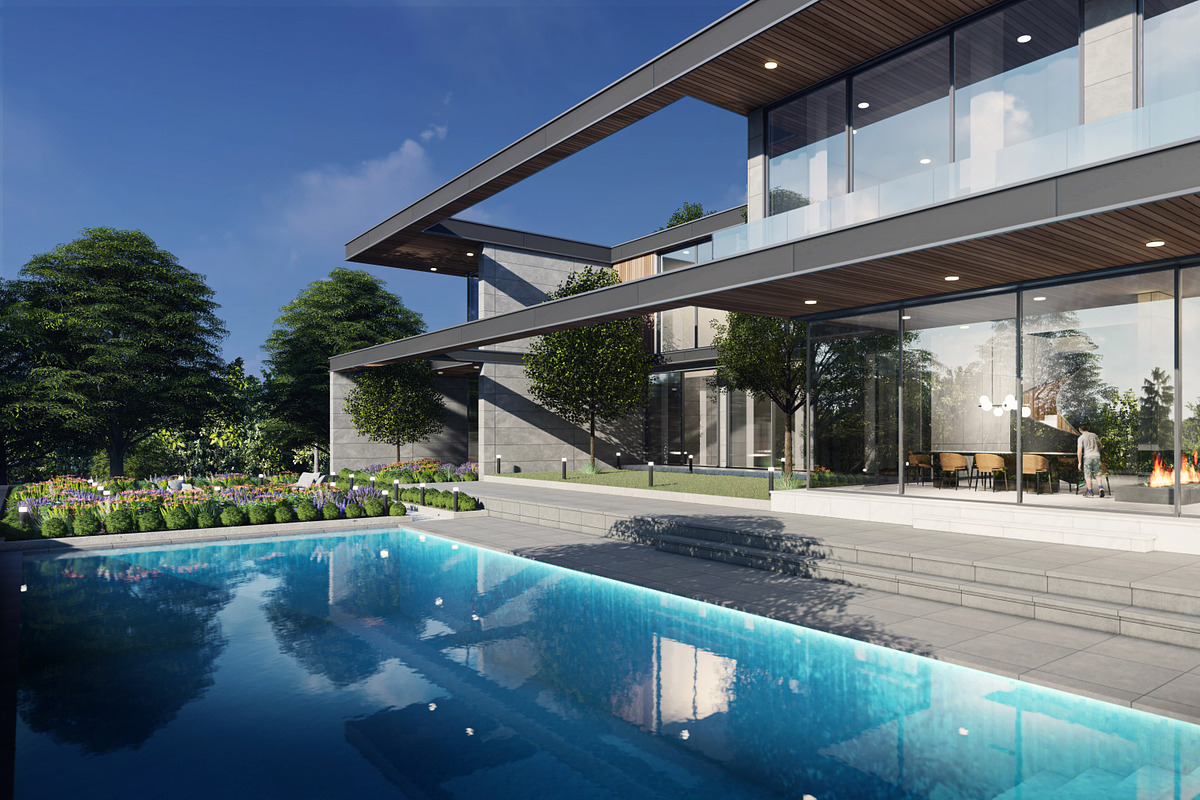 Villa Horizontal 3D, an Architecture 3D Model by Just Necessary (Photo 5 of 21)