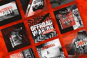 Xtreem Offroad Instagram Templates