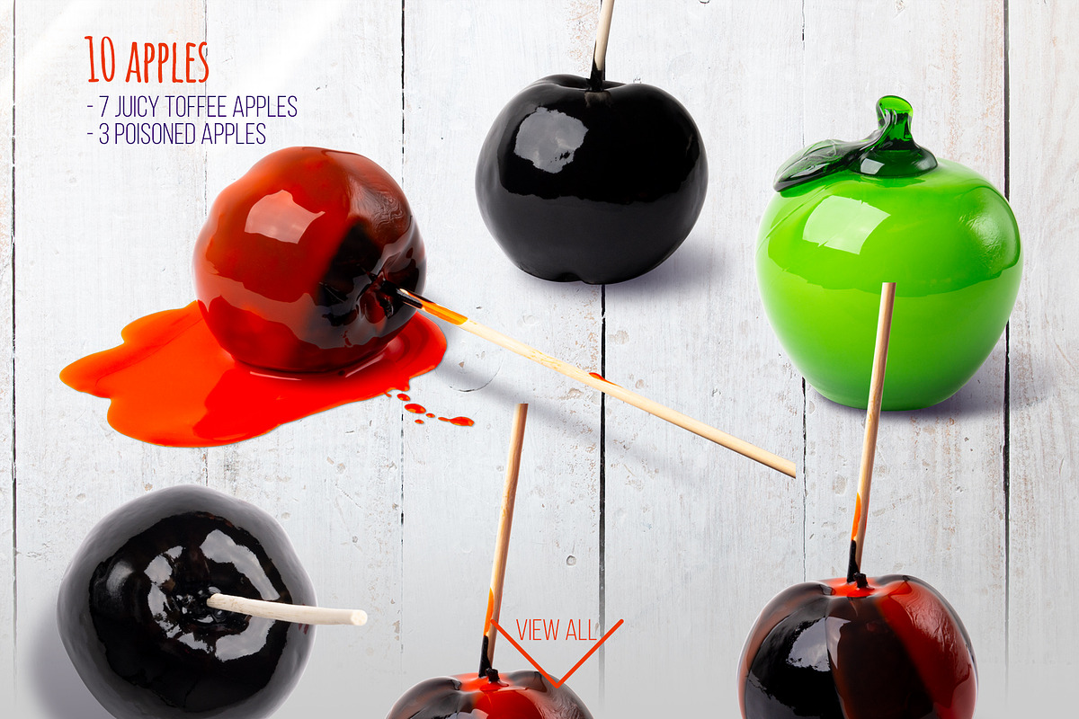 192 isolated Haloween moveable items, a Books & Magazine Mockup by rubinat (Photo 10 of 15)