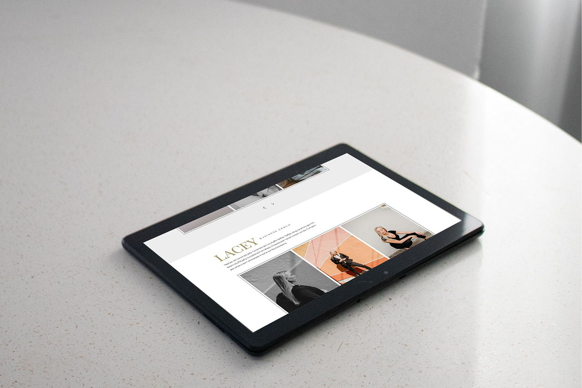 Gallery Showit Website Template, a Landing Page Template by Blush Created (Photo 7 of 10)