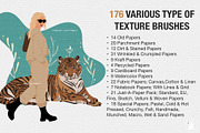 Procreate Paper Textures Brushes, a Brush Add-On by Pawsitively Aesthetic (Thumbnail 2 of 4)