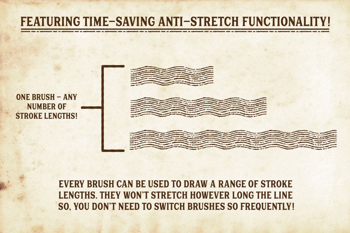 Finest Vintage - Illustrator Brushes, a Brush Add-On by The Artifex Forge (Photo 7 of 12)