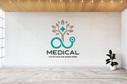 Medical Tree Stethoscope Logo, a Branding & Logo Template by YUDesignStore (Thumbnail 6 of 9)