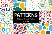 Organic Patterns, a Pattern Graphic by The Petim (Thumbnail 1 of 6)