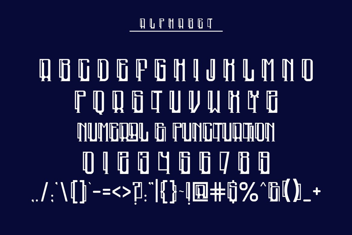 RAMIGADLENMAD, a Sans Serif Font by Kenrichi (Photo 3 of 5)