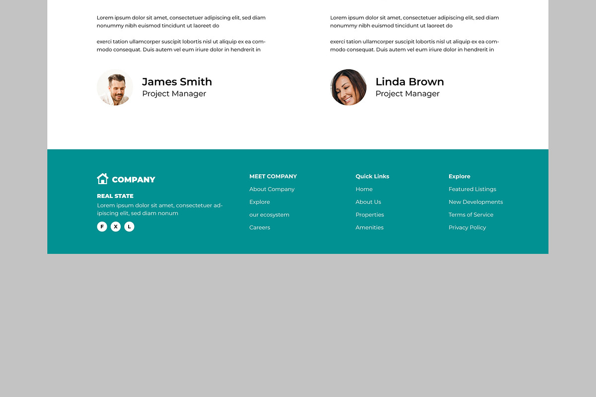 Real Estate Landing Page, an UI Kit Template by CreativeShaper (Photo 6 of 6)