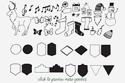 Hand Drawn Christmas Illustrations, a Seasonal Illustration by Brandi Lea Designs (Thumbnail 3 of 4)